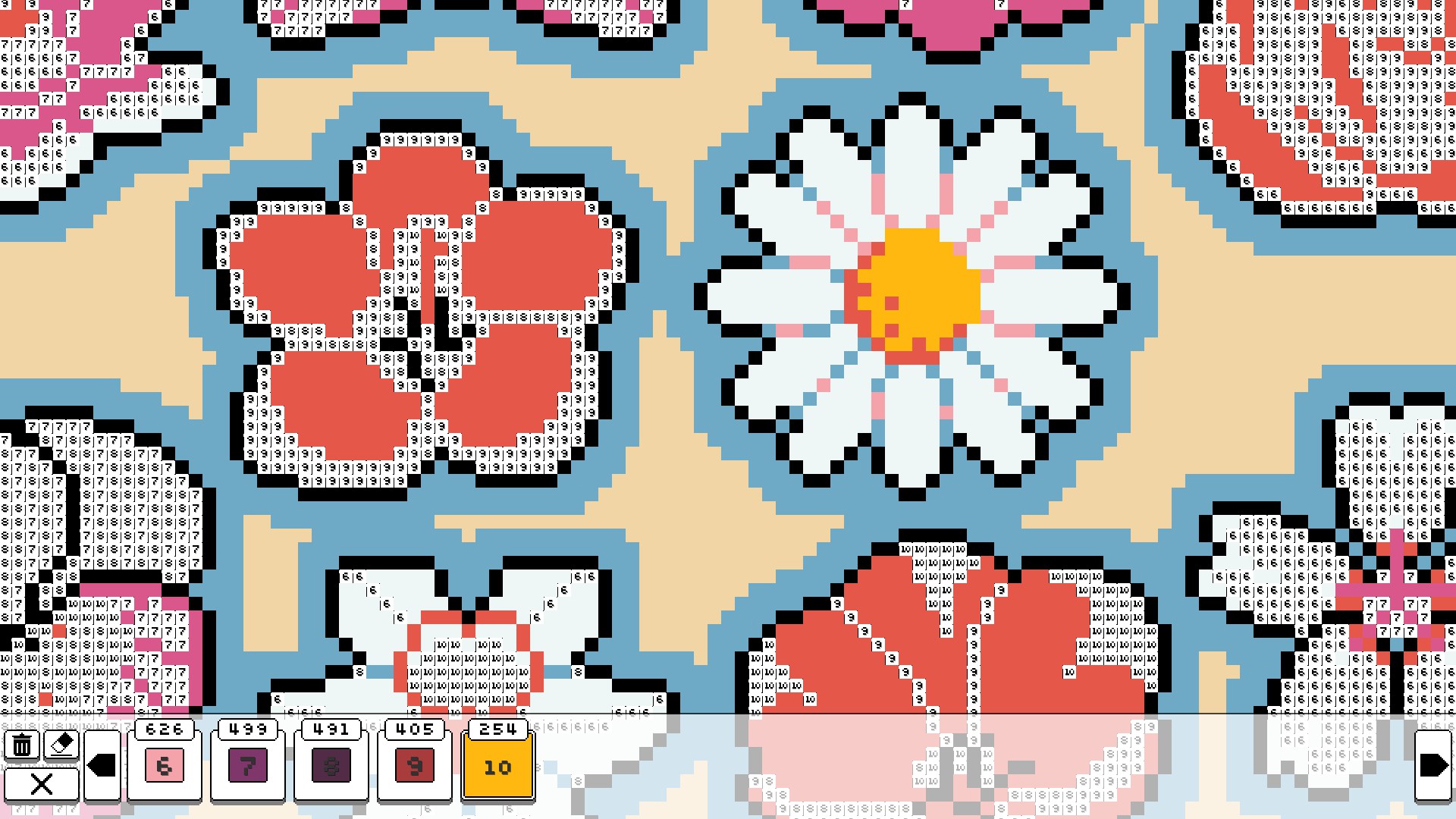 Coloring Pixels - Flowers Pack on Steam