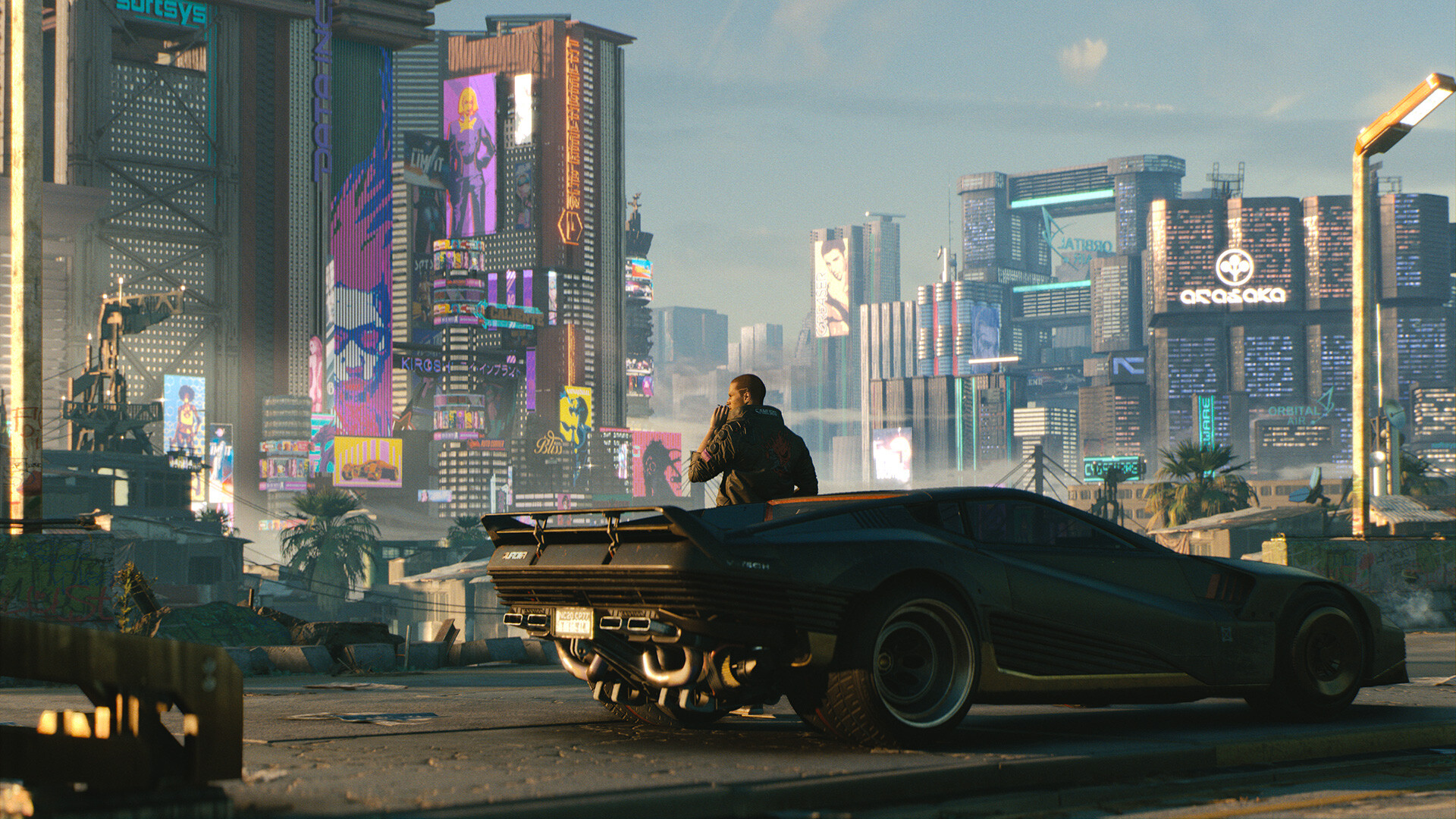 Download Cyberpunk 2077 For PC for free, the game size is – 42GB