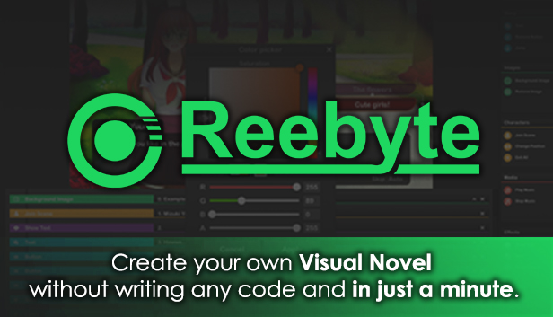 Reebyte : Visual Novel and Interactive App Maker Steam capsule image
