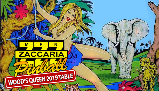 Zaccaria Pinball - Wood's Queen 2019 Table Steam capsule image