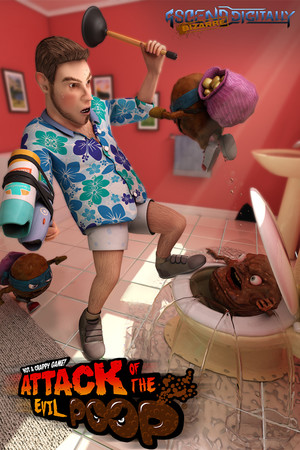 ATTACK OF THE EVIL POOP cover art