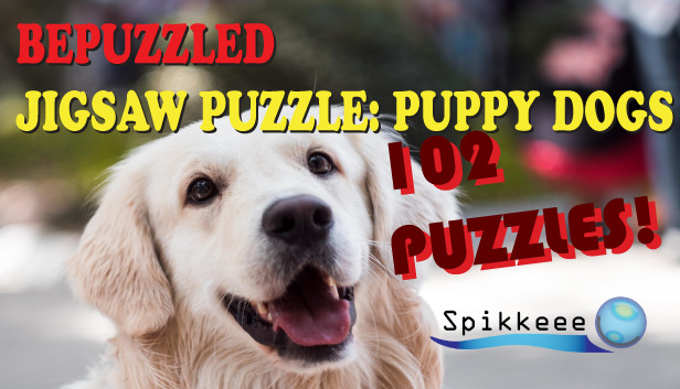 Bepuzzled Puppy Dog Jigsaw Puzzle Steam capsule image