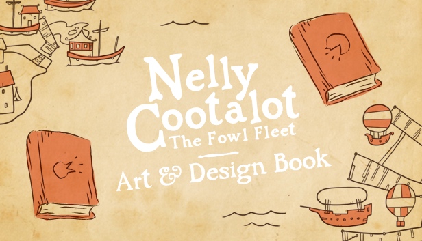 Nelly Cootalot: The Fowl Fleet - Artbook Steam capsule image