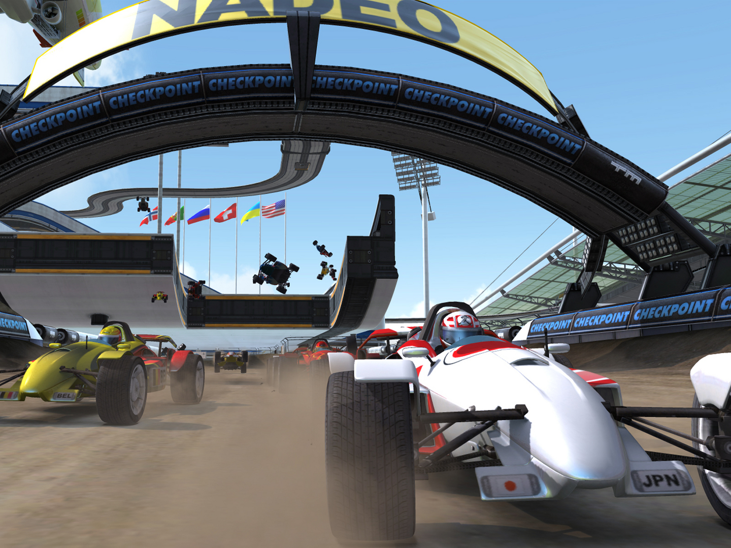 trackmania 2 stadium how to use painted car trackmania 2 stadium how to use painted car