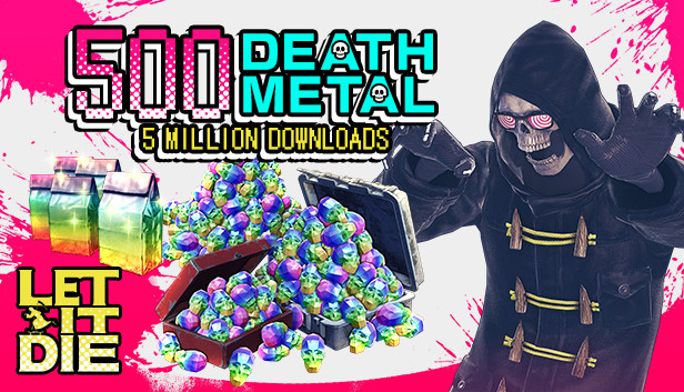 LET IT DIE -(5 Mil Downloads)500 Death Metals- Steam Charts · SteamDB