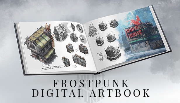 FROSTPUNK Hardcover ARTBOOK from Special Limited Edition New Collector's  Gadget