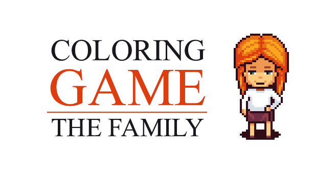 Coloring Game - The Family Steam capsule image