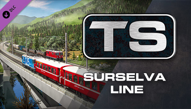 Train Simulator: Surselva Line: Reichenau-Tamins - Disentis/Mustér Route Add-On Steam capsule image