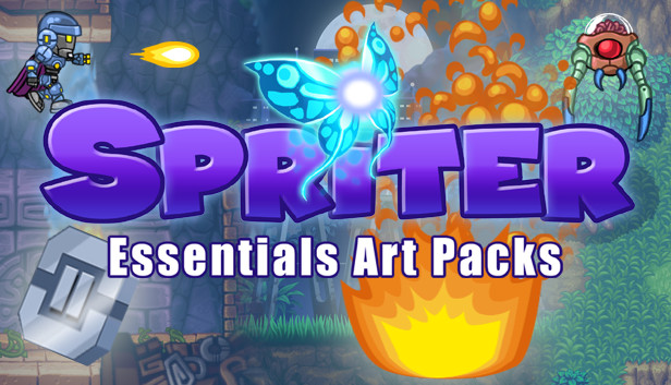 Spriter Essentials Art Packs Steam capsule image