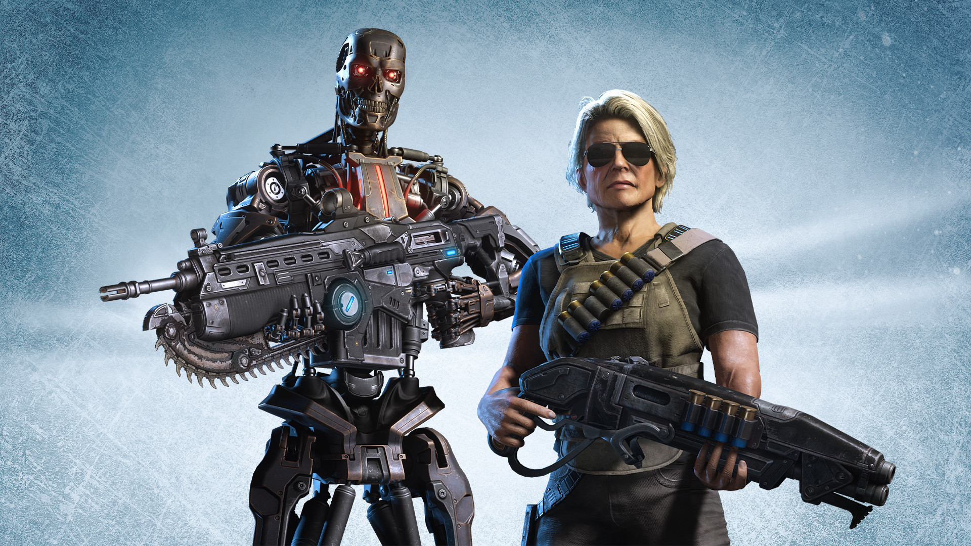 Gears 5: 7 Minutes of Sarah Connor from Terminator: Dark Fate