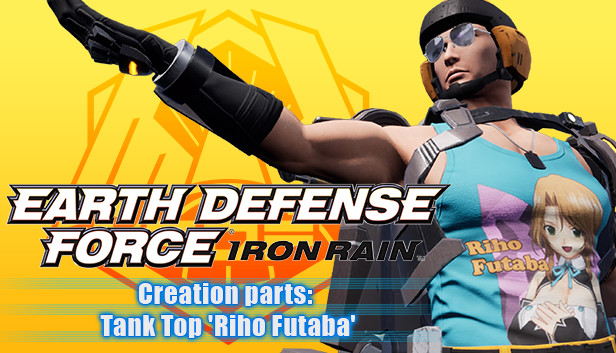 EARTH DEFENSE FORCE: IRON RAIN - Creation parts: Tank Top 'Riho Futaba' Steam capsule image