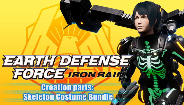 EARTH DEFENSE FORCE: IRON RAIN - Creation parts: Skeleton Costume Bundle Steam capsule image