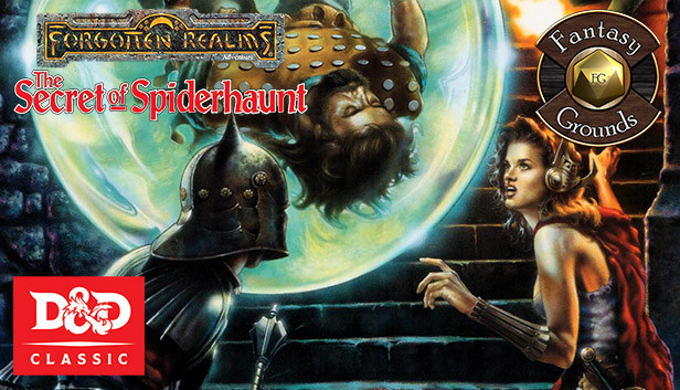 Fantasy Grounds - D&D Classics: The Secret of Spiderhaunt (2e) Steam capsule image