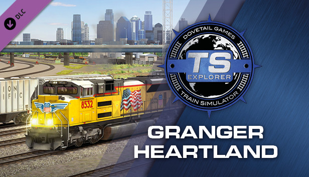 Train Simulator: Granger Heartland: Kansas City – Topeka Route Add-On Steam capsule image