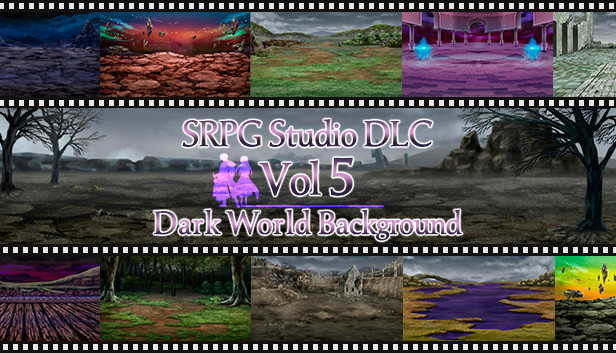 SRPG Studio Dark World Background Steam capsule image