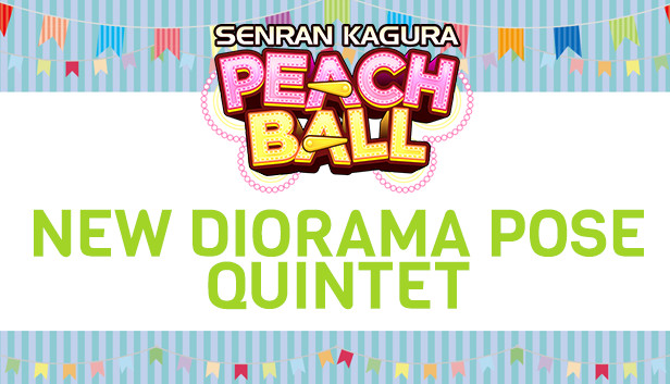 SENRAN KAGURA Peach Ball - New Diorama Pose Quintet Steam capsule image