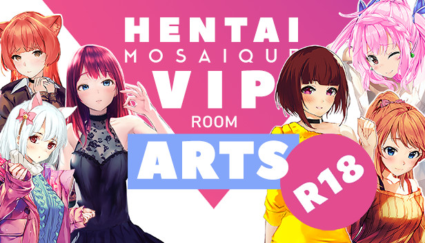 Hentai Mosaique Vip Room Arts R18 Steam capsule image