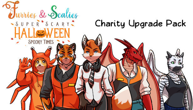 Furries & Scalies: Super Scary Halloween Spooky Times: Charity Upgrade Pack Steam capsule image