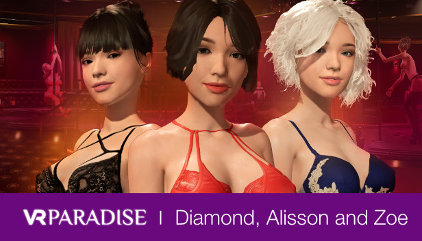 VR Paradise - Strippers Pack : Diamond, Alisson and Zoe Steam capsule image