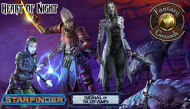 Fantasy Grounds - Starfinder RPG - Signal of Screams AP 3: Heart of Night (SFRPG) Steam capsule image