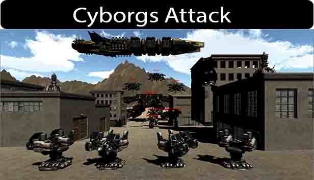 Cyborgs Attack Steam capsule image
