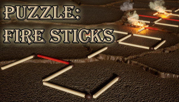 Puzzle: Fire Sticks Steam capsule image