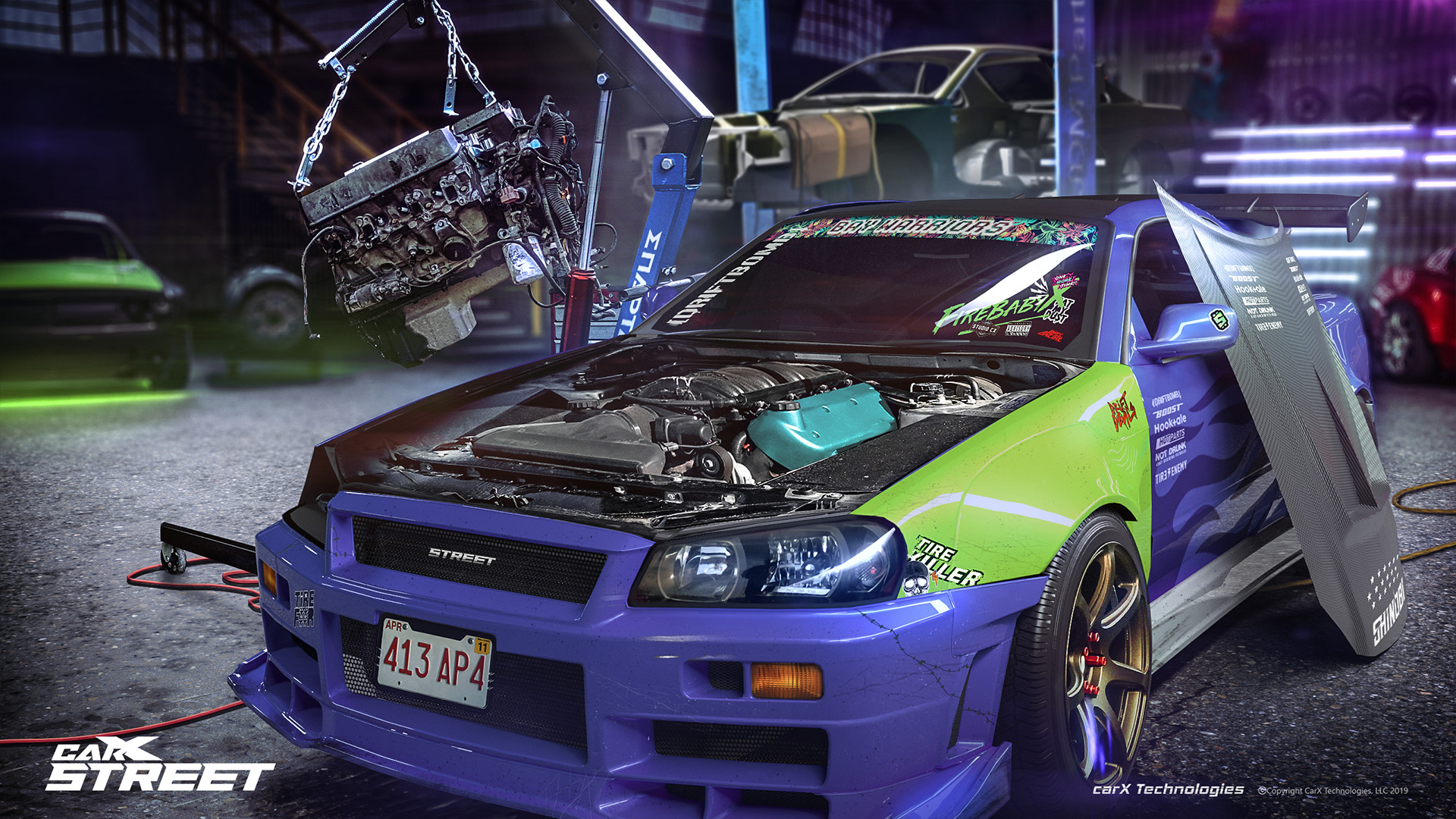fastest car in carx street 2024