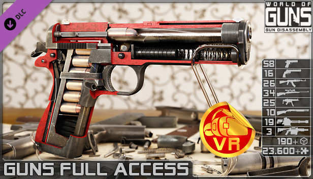 World of Guns VR: Guns Full Access Steam capsule image