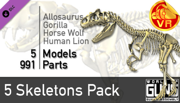 World of Guns VR: 5 Skeletons Pack Steam capsule image