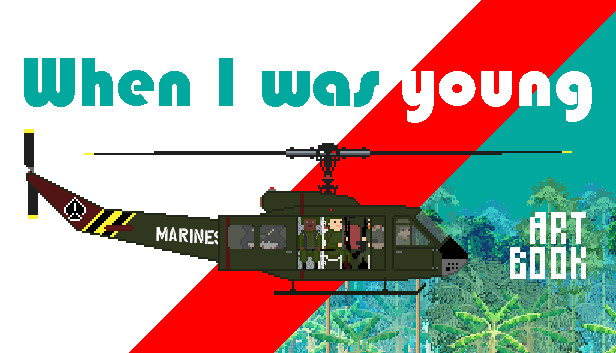 When I was young Artbook Steam capsule image