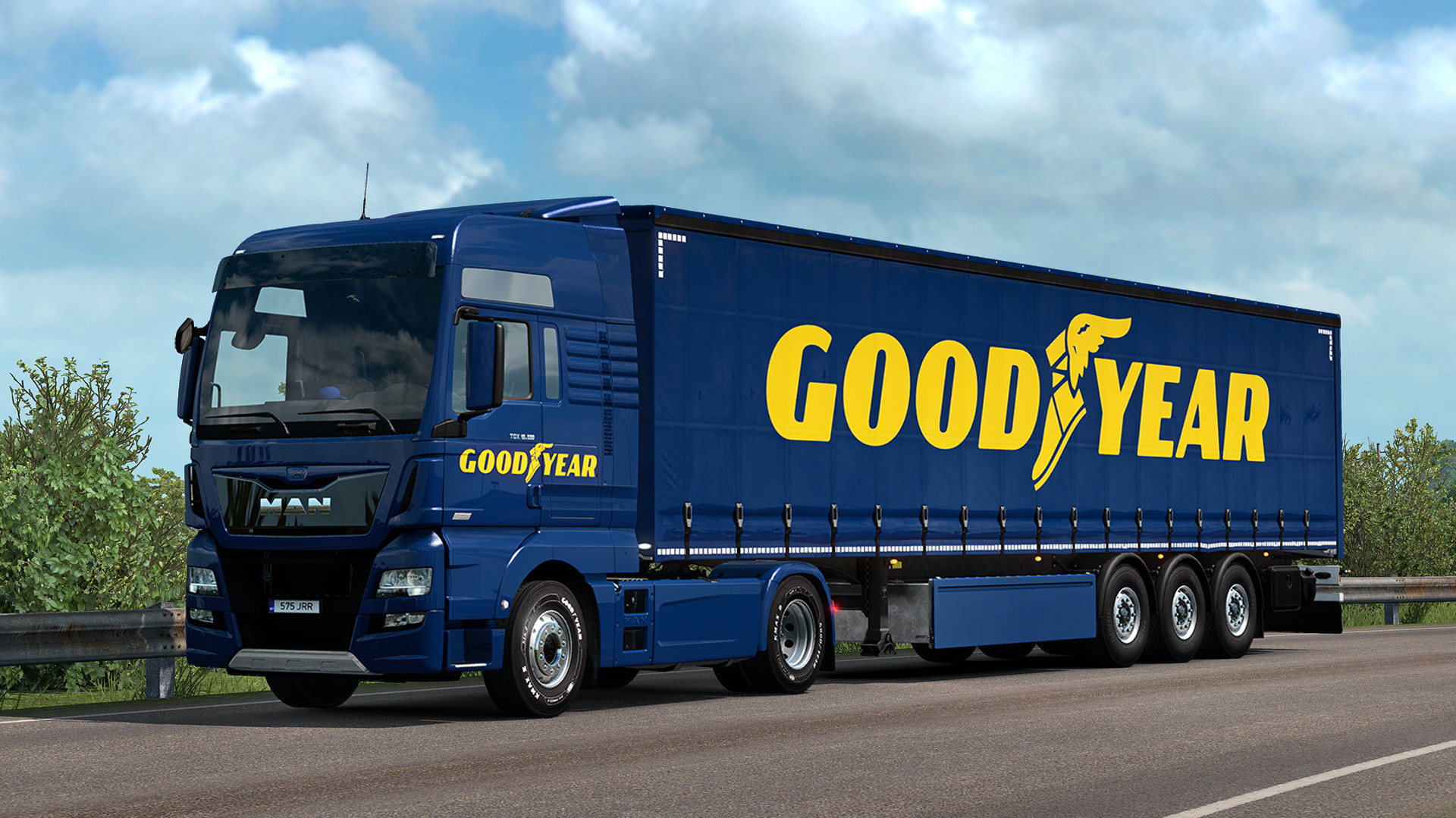 Save 50% on Euro Truck Simulator 2 - Goodyear Tyres Pack on Steam