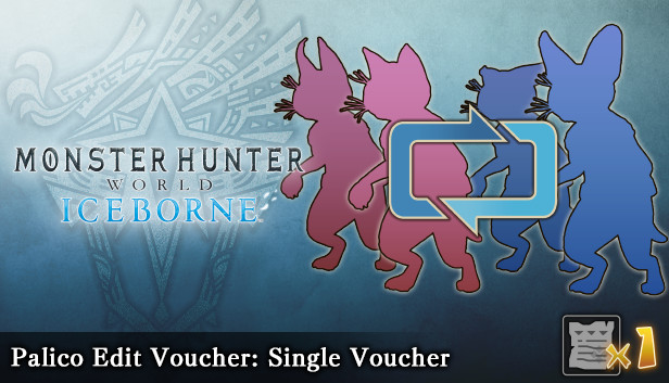 Monster Hunter: World - Palico Edit Voucher: Single Voucher Steam capsule image