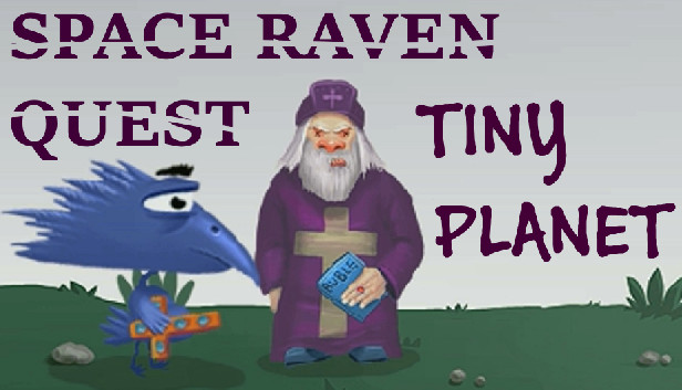 Space raven quest - Tiny planet Steam capsule image