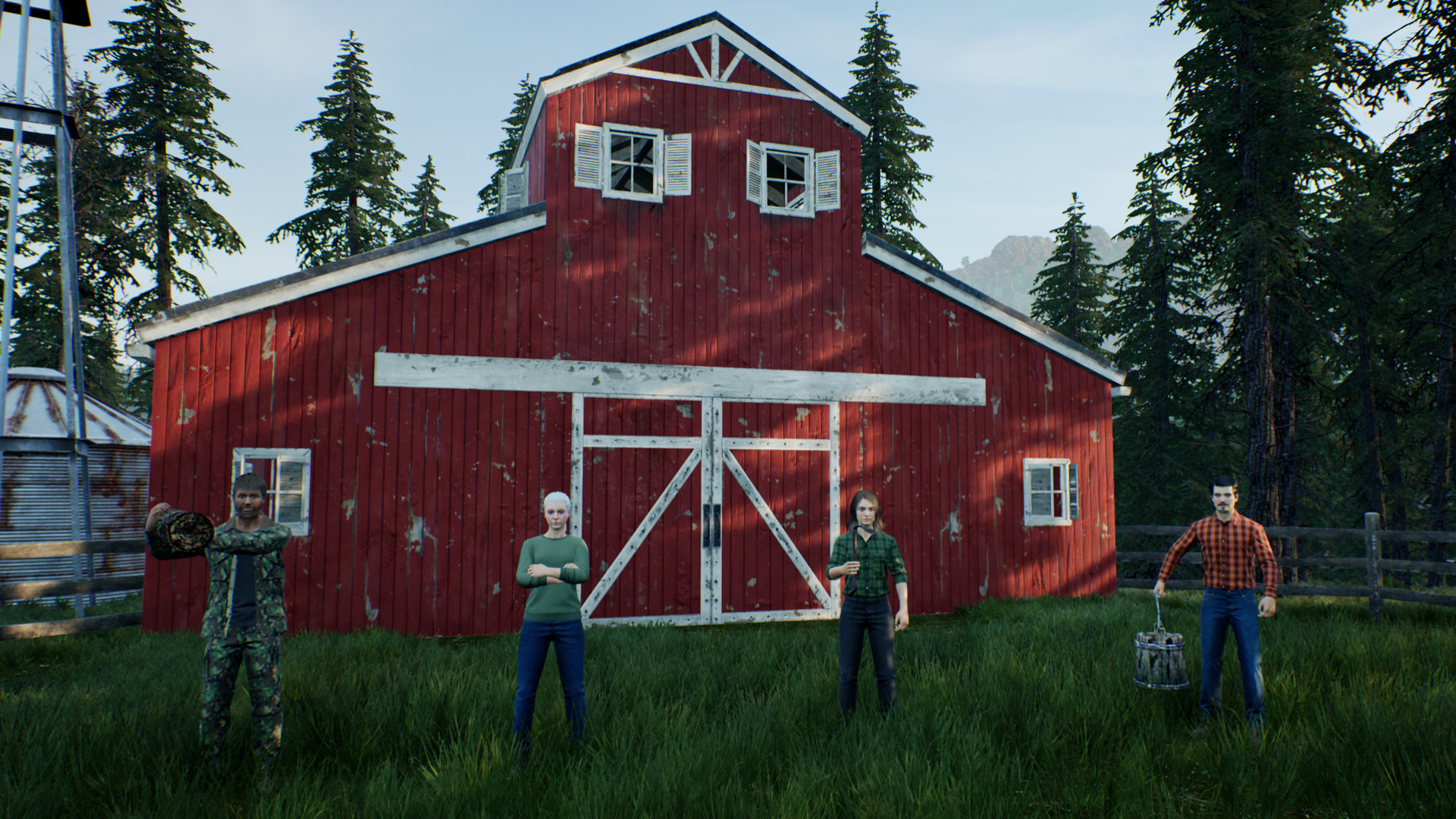 Ranch Simulator - The Realistic Multiplayer Agriculture Management Sandbox;  Farm, Harvest, Hunt & Build