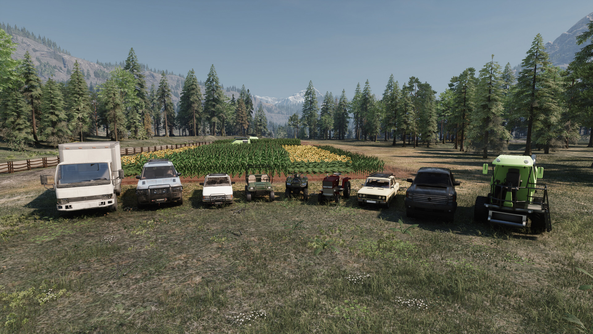 Ranch Simulator - The Realistic Multiplayer Agriculture Management Sandbox;  Farm, Harvest, Hunt & Build