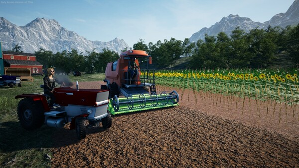Fotos Do Slide do Jogo Ranch Simulator Build Farm Hunt