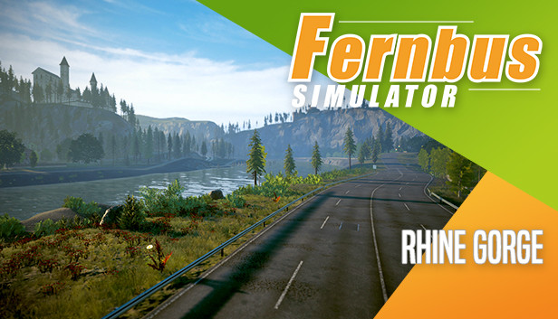 Fernbus Simulator - Rhine Gorge Steam capsule image