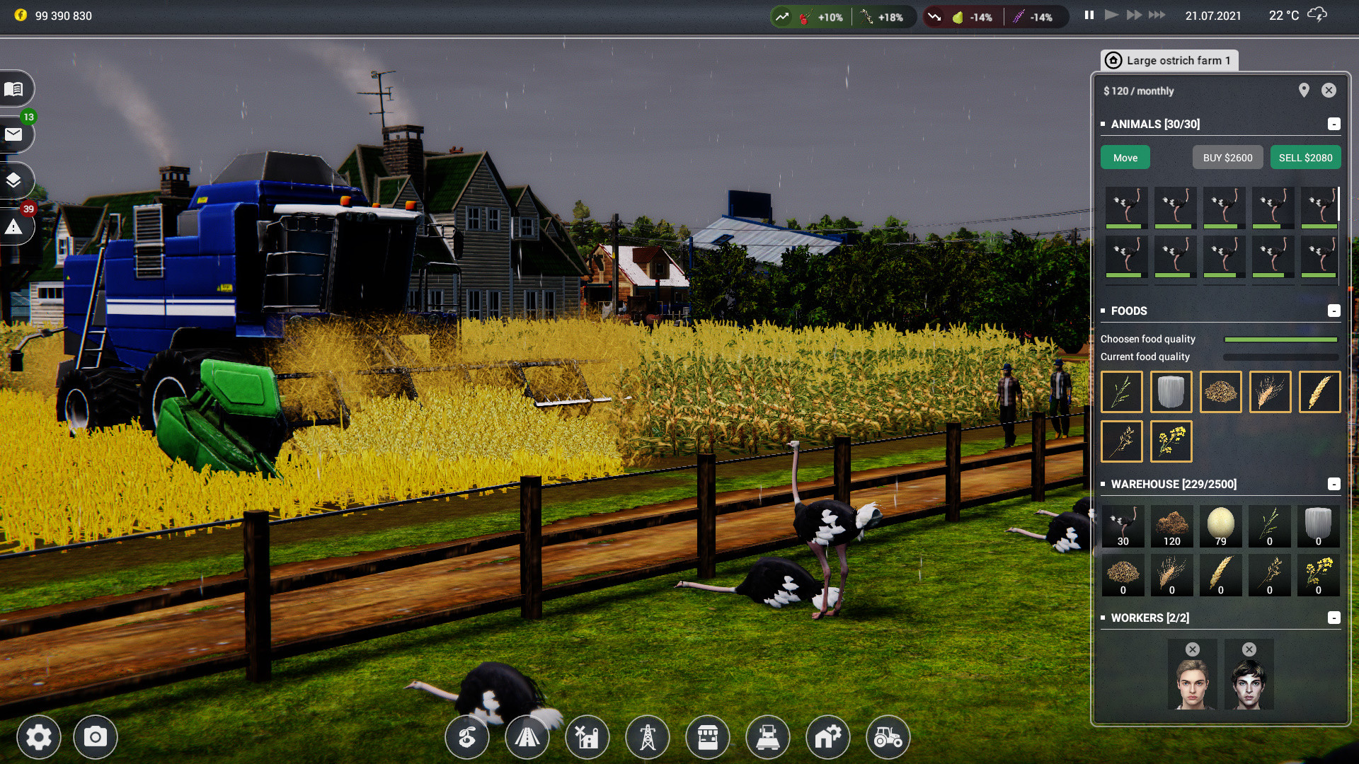 Family Farm, jogo de fazenda para Linux, Mac OS X e Windows