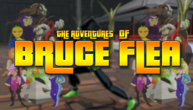The Adventures of Bruce Flea Steam capsule image
