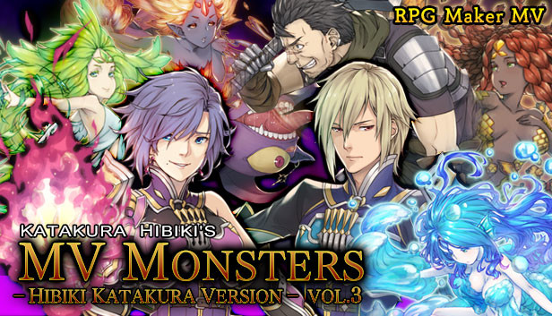 RPG Maker MV - Hibiki Katakura MV Monsters Vol.3 Steam capsule image