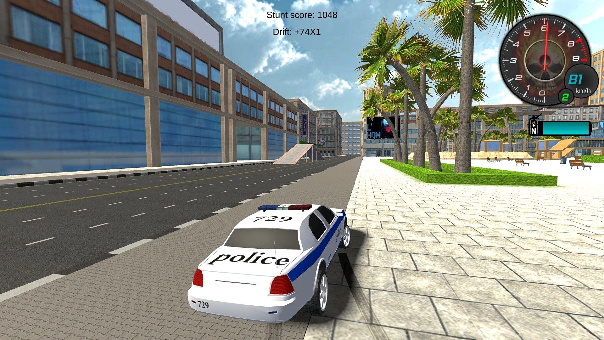 Jogo Police Drift and Stunt no Jogos 360