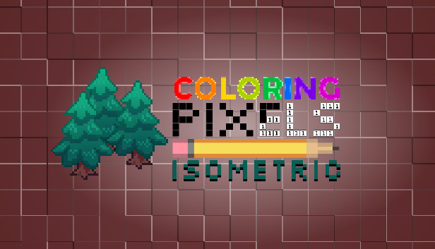 Coloring Pixels - Isometric Pack Steam capsule image