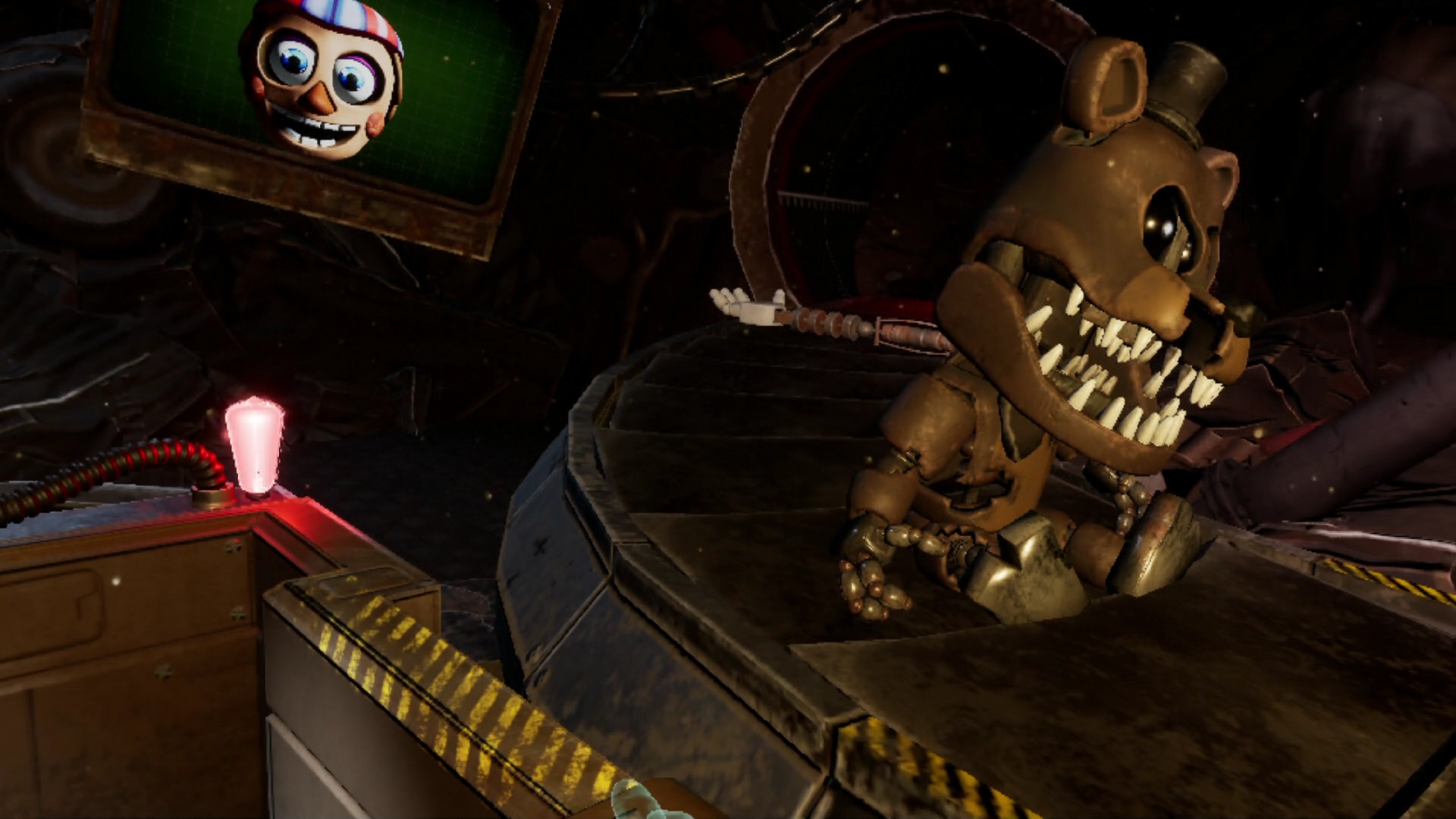 OS ANIMATRONICS TÃO SINISTRO! - Five Nights at Freddy's: Security Breach 