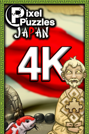 Pixel Puzzles 4k: Japan cover art