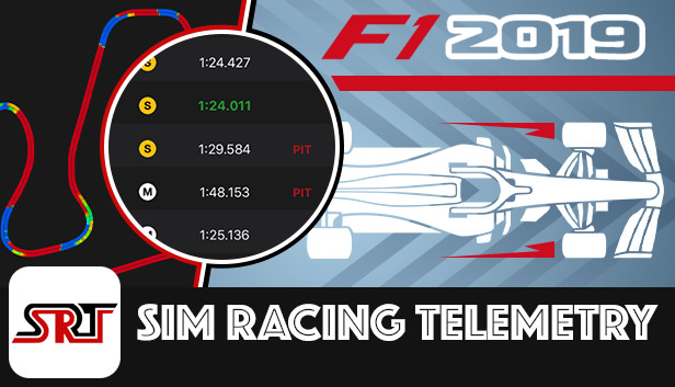 Sim Racing Telemetry - F1 2019 Steam capsule image