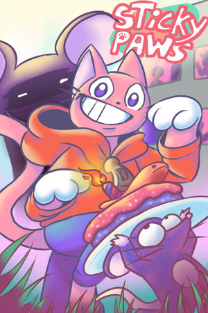 Sticky Paws cover art