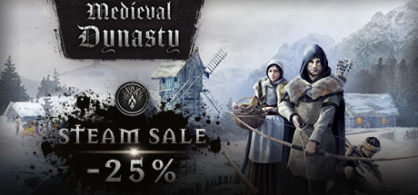 Save 25% on Medieval Dynasty on Steam