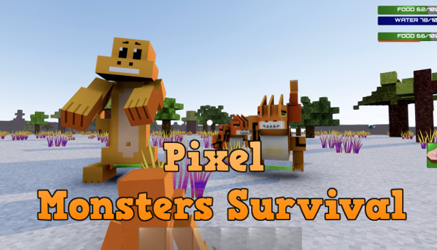 Pixel Monsters Survival Steam capsule image