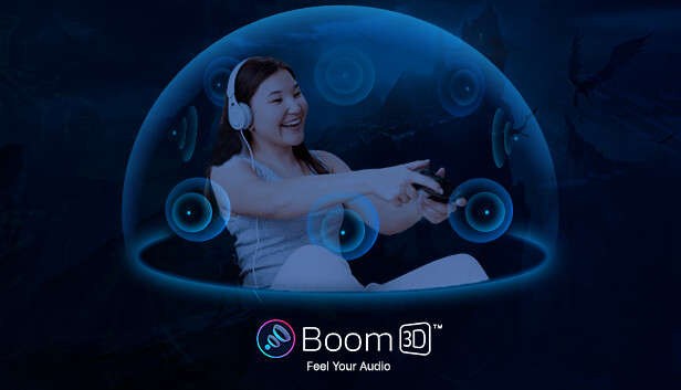 Boom 3D Mac: Volume Booster, Equalizer and 3D surround sound in games Steam capsule image