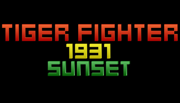 Tiger Fighter 1931 Sunset Steam capsule image